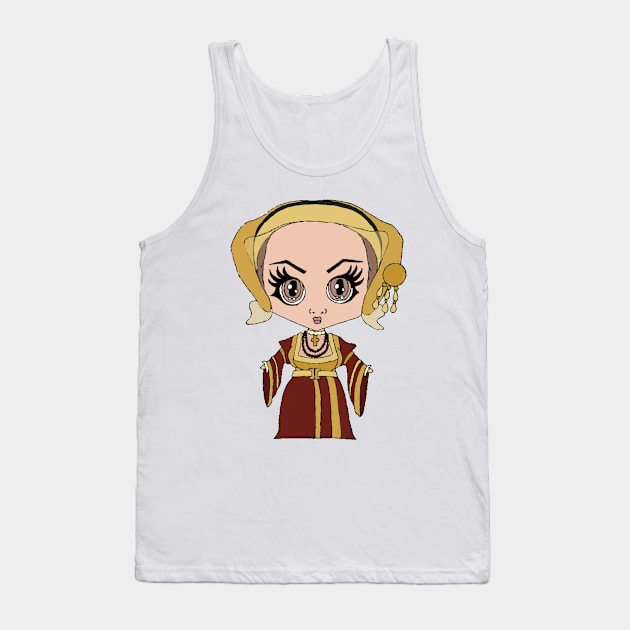 Anne of Cleeves Tank Top by thehistorygirl